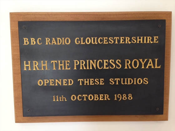 BBC Radio Glos - Princess Royal