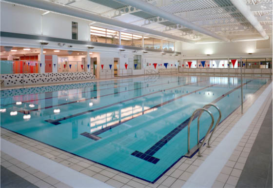Cirencester Leisure Centre swimming pool