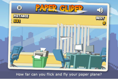Paper Glider from Neon Play