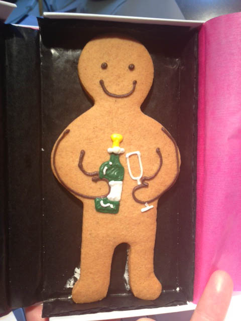 Gingerbread man for Neon Play