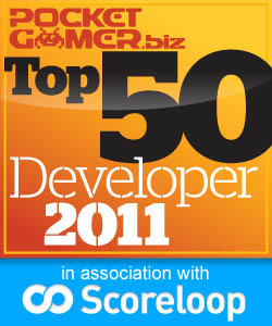 Pocket Gamer Top 50 mobile developers 2011