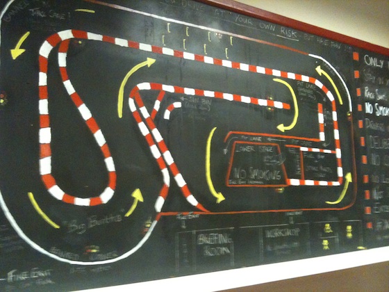 Neon Play go-karting circuit