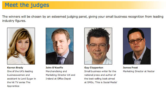 Nectar Small Business Awards judges