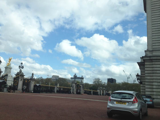 Oli Christie at Buckingham Palace