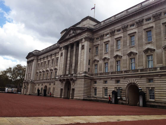 Oli Christie at Buckingham Palace
