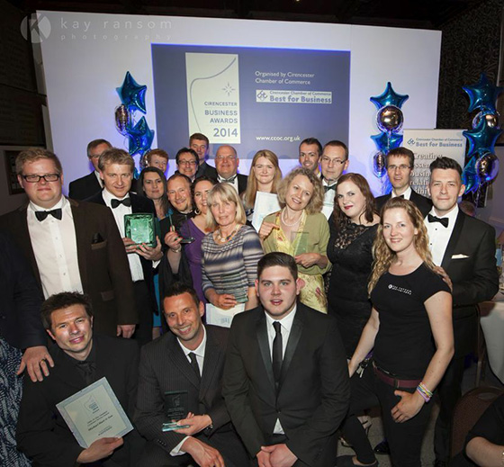 Cirencester Business Awards winners 2014