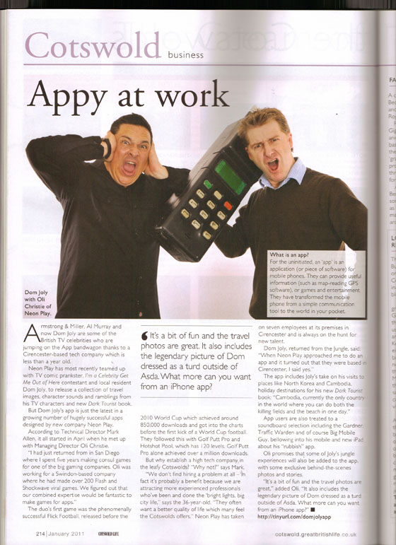 Cotswold Life article