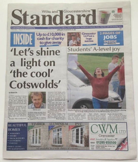 Wilts & Glos Standard Rock The Cotswolds