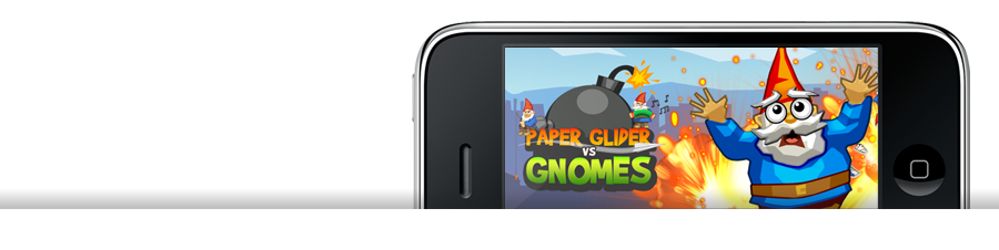 Paper Glider vs Gnomes